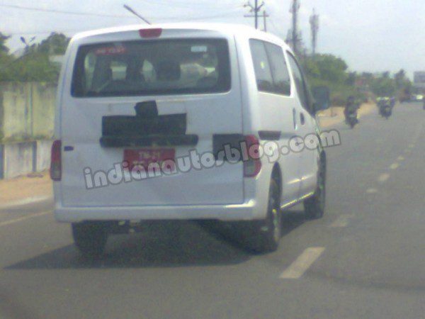 Ashok Leyland Stile Caught Testing Back View