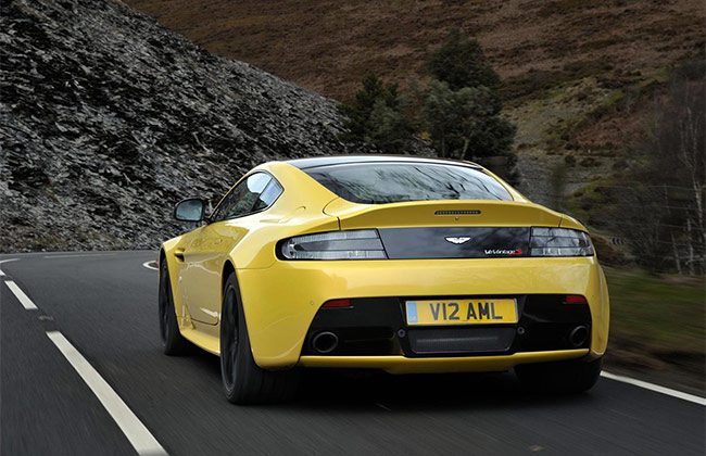 Aston Martin V12 Vantage S Back View