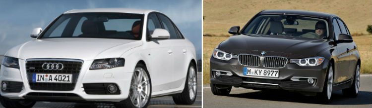 Audi zooms past BMW