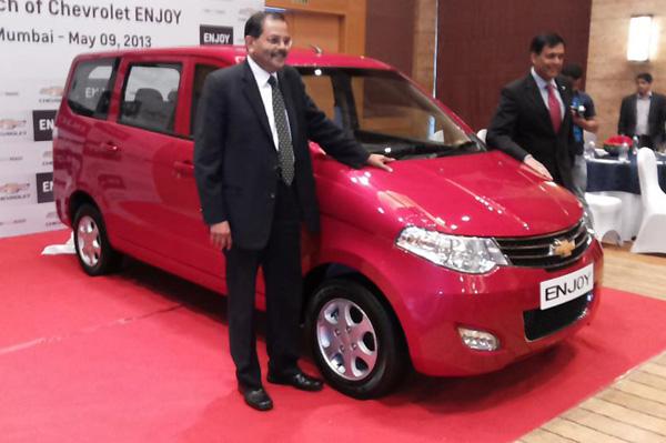Chevrolet Launches Enjoy MPV