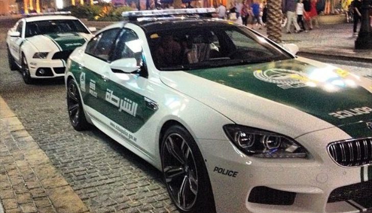 Dubai Police Now Gets BMW M6 and Ford Mustang