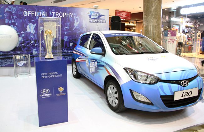 Hyundai India starts trophy tour for ICC Champions Trophy 2013