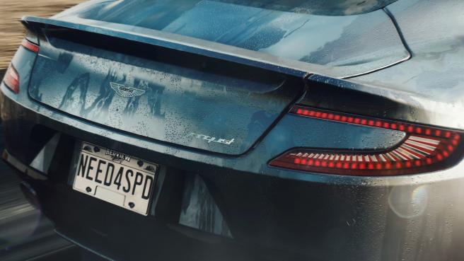 Koenigsegg Cop Car Back View