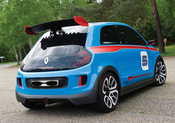 Renault Twin'Run Concept Back View Renault Twin'Run Concept Back View