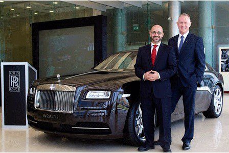 Rolls Royce Launches Wraith in Dubai