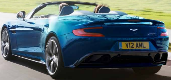 Aston Martin Back View