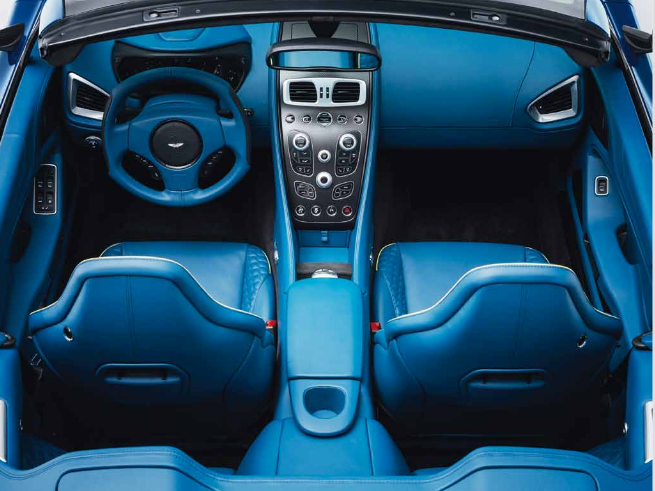 Aston Martin interiors