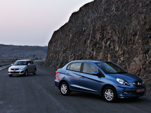 New Honda Amaze vs Maruti Dzire