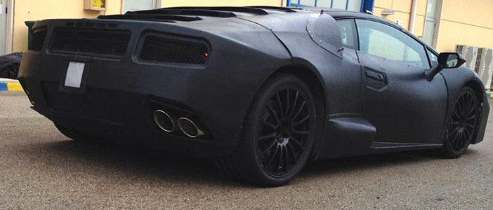 Lamborghini Gallardo Back View