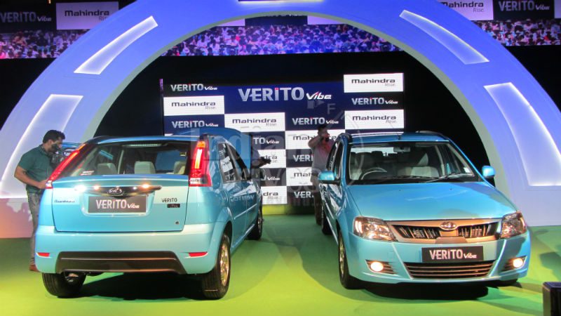 Mahindra Launches Verito Vibe Mahindra Launches Verito Vibe
