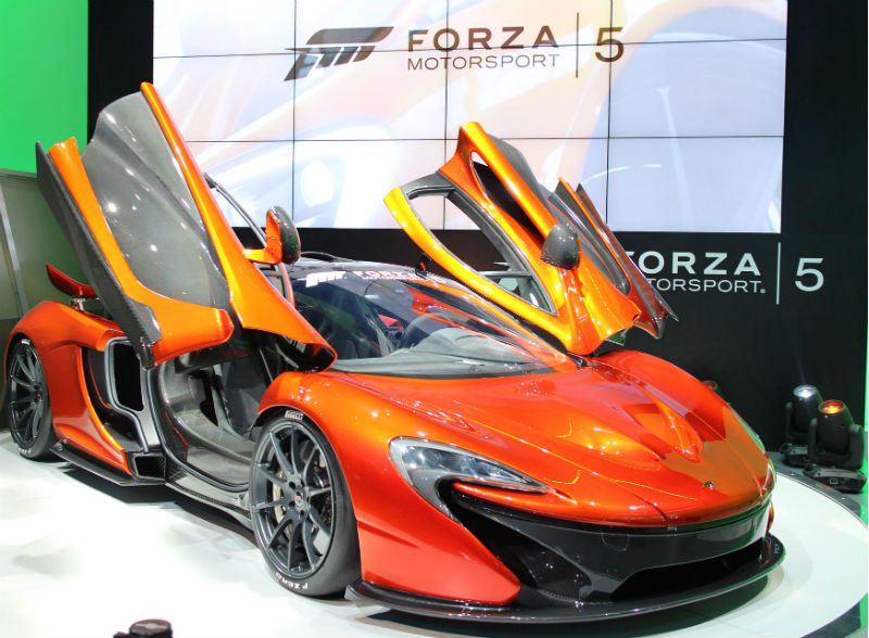 McLaren and Forza Motorsports 5