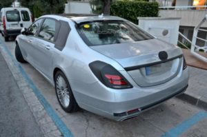 2014 Mercedes-Benz S-Class Long Wheelbase Spied