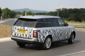 2014 Range Rover Long Wheelbase Model Spy Shots