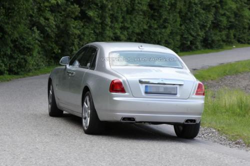 2014 Rolls Royce Ghost Facelift Back View