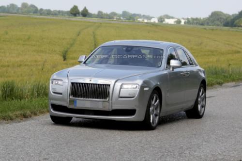 2014 Rolls Royce Ghost Facelift Spied Testing