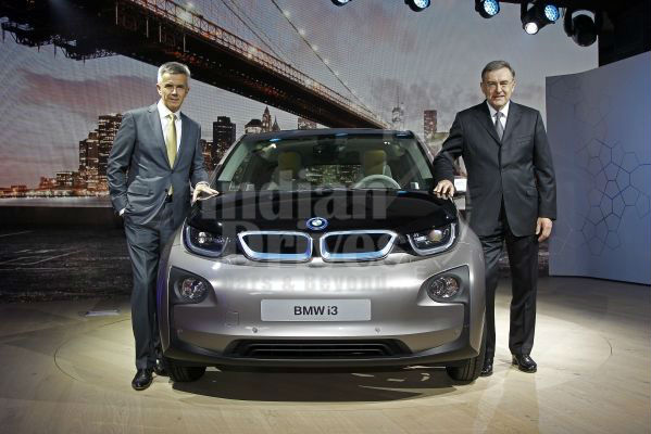 BMW unveils i3 electric car