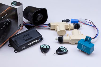 Central locking and alarm Central locking and alarm