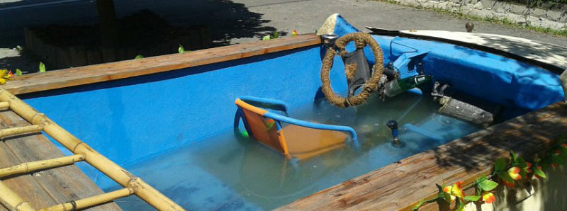 German police find BMW converted to a pool