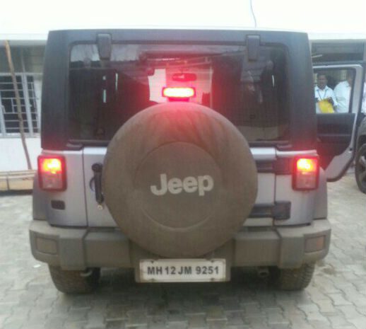 Jeep Wrangler Back View