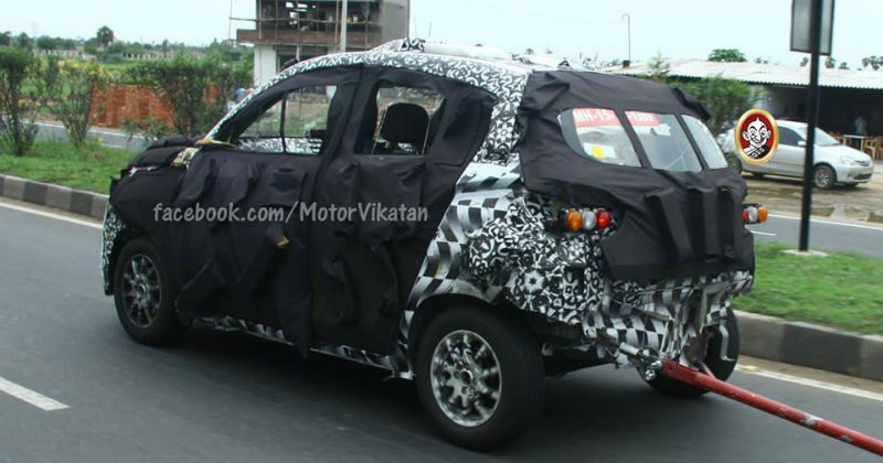 Mahindra Compact SUV S101 Back View