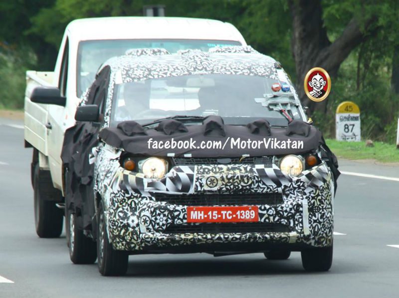 Mahindra S101 Spied Front