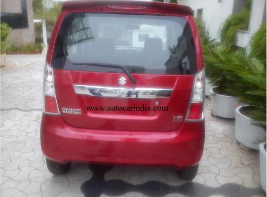 Maruti Wagon R Stingray Back View
