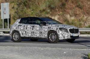Mercedes-Benz GLA Spy Pics