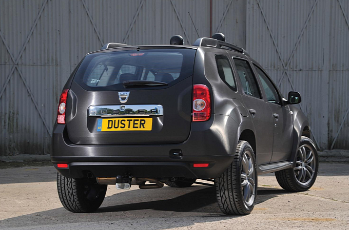 New Dacia Duster Back View