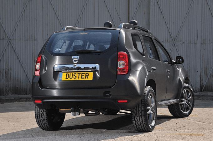 New Dacia Duster Back View