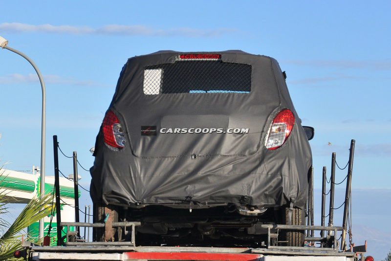 Next generation Maruti A-Star Ritz Back View