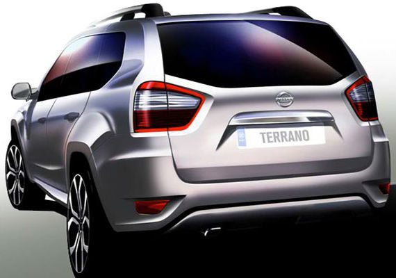 Nissan Terrano Rear