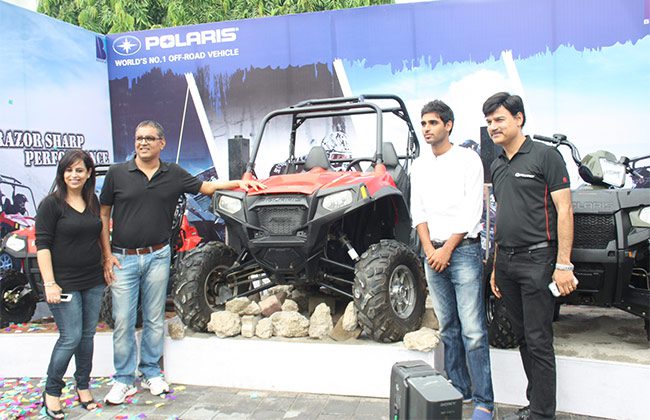 Polaris dealership opened in Lucknow with RZR S 800 presented by Bhuvneshwar