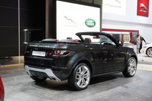 Range Rover Evoque Cabrio Back View