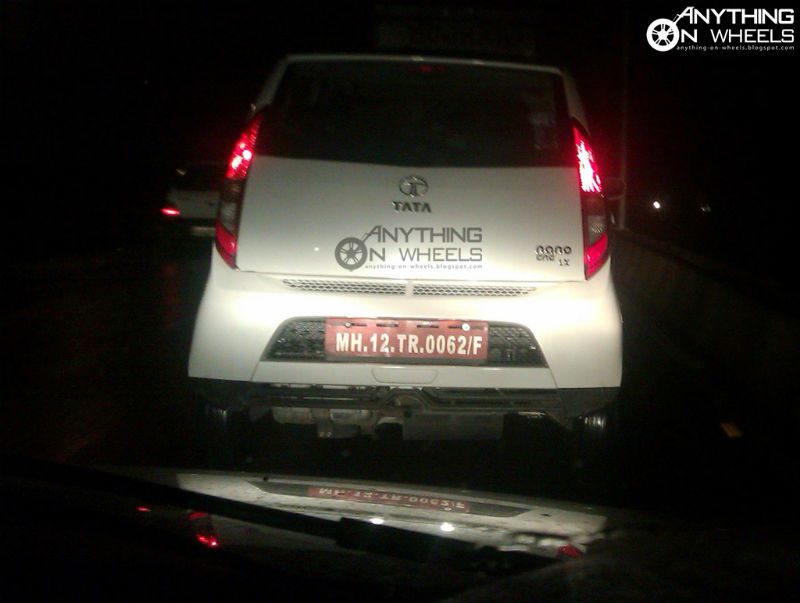 Tata Nano CNG Spotted Testing Tata Nano CNG Spotted Testing