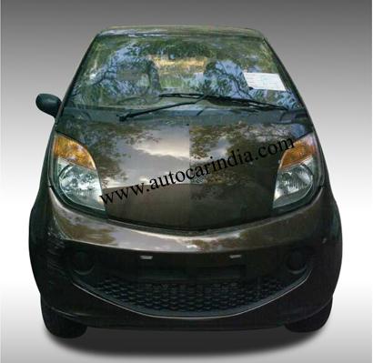 Tata Nano diesel spied Tata Nano diesel spied