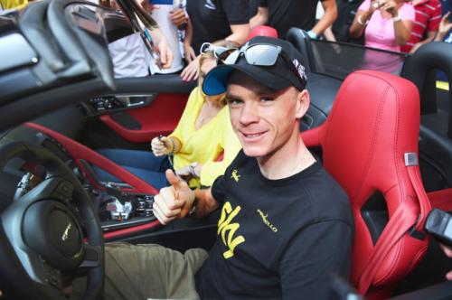 Tour de France winner gets a custom Jaguar F-Type