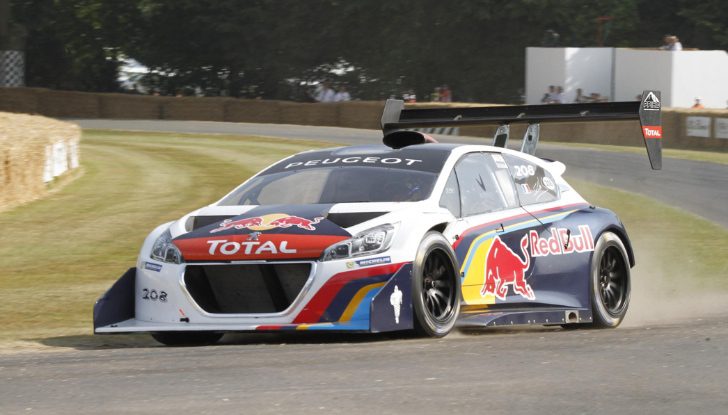 Peugeot 208 T16 Pikes Peak Claims Fastest Time at 2013 Goodwood