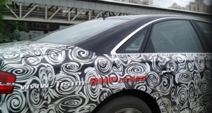 2014 Audi A8 facelift with Matrix LED lights