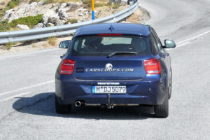 BMW 1 Series facelift Back View