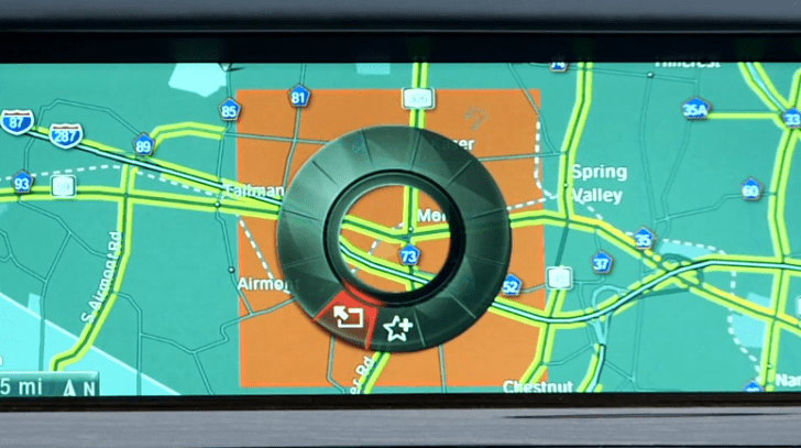 How to program BMW's Navigation system to avoid certain areas on route