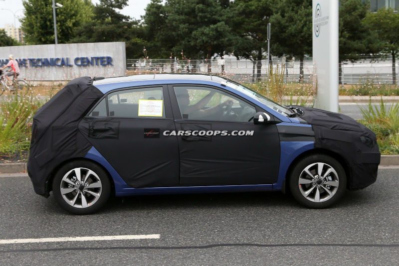 Hyundai i20 spied New Hyundai i20 spied New