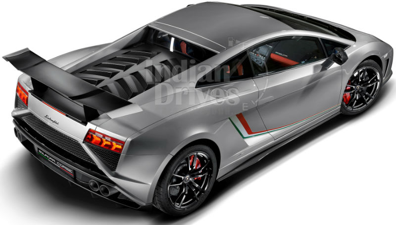 Lamborghini Gallardo LP 570-4 Squadra Back View