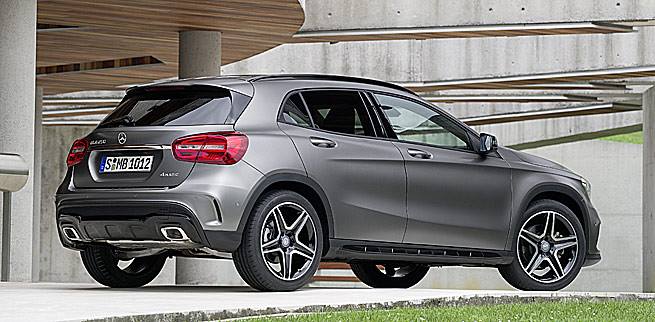 Mercedes Benz GLA Back View