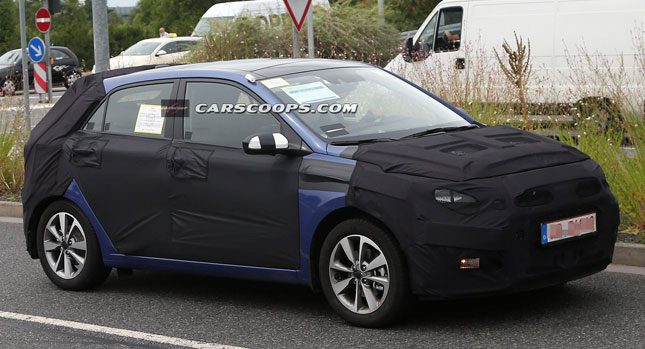 New Hyundai i20 spied New Hyundai i20 spied