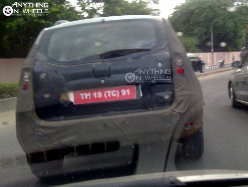 Nissan Terrano caught once again in spy shots