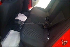 Volkswagen teases CrossPolo Rear Seats