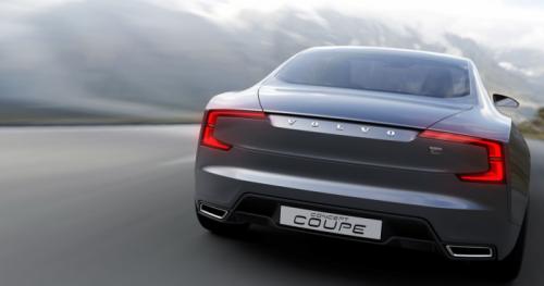 Volvo Concept Coupe Back View