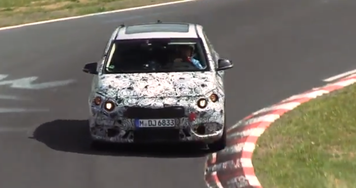 BMW 1 Series GT spied testing at Nurburgring