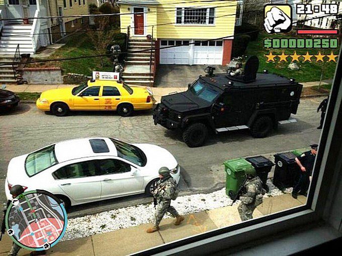 Grand Theft Auto V Happens in Real Life