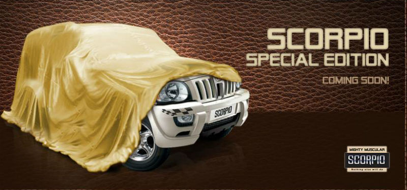 Mahindra Scorpio Special Edition Teaser